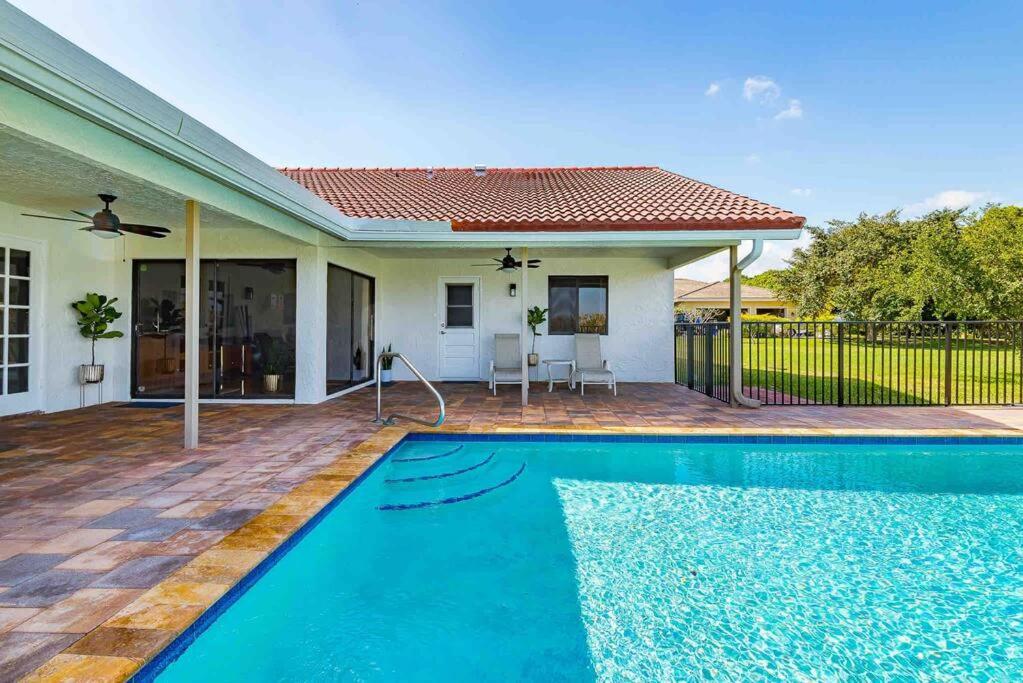 4/3.5 House With Pool- Boynton Beach, Fl. Exterior foto